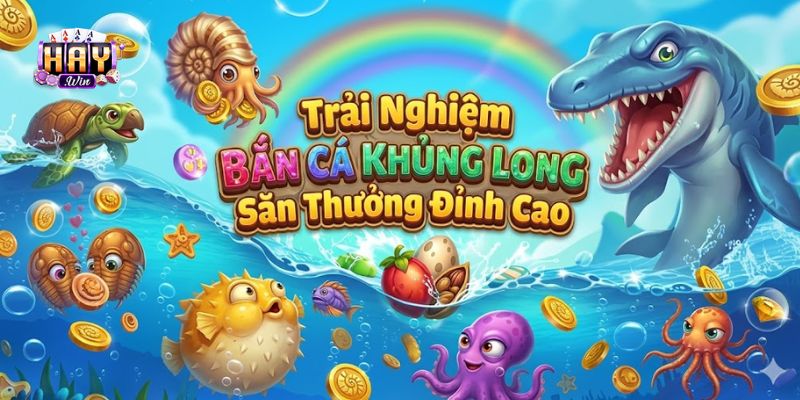 Trải Nghiệm Bắn Cá Khủng Long Săn Thưởng Đỉnh Cao