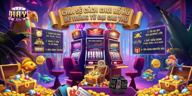 Cao thủ nổ hũ áp dụng cách chơi nổ hũ dễ thắng khoa học