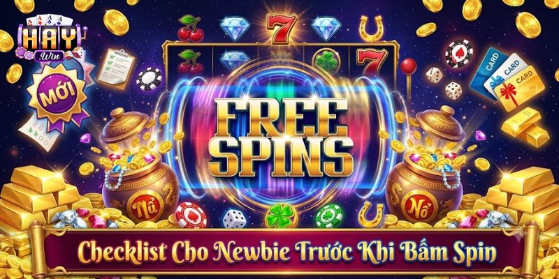 Danh sách kiểm tra ưu đãi và số spin còn lại